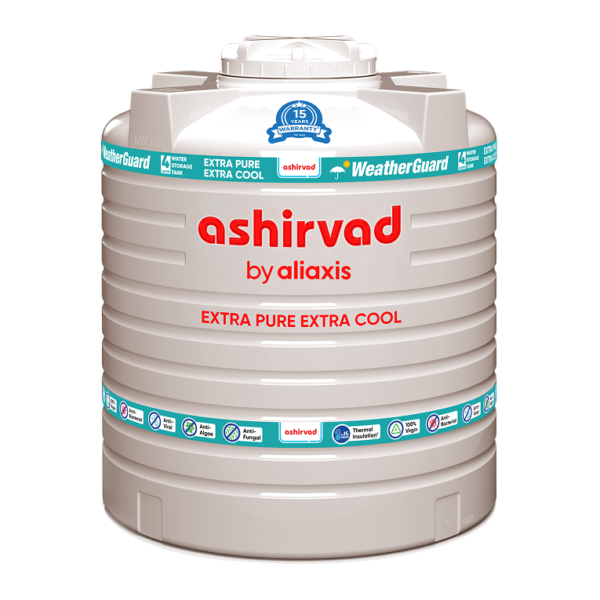 Ashirvad 4 Layer Overhead Tank White