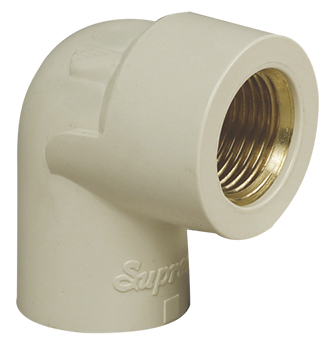 Supreme Lifeline Cpvc Brass Elbow