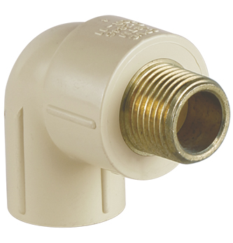 Supreme Lifeline Cpvc Male Brass Elbow